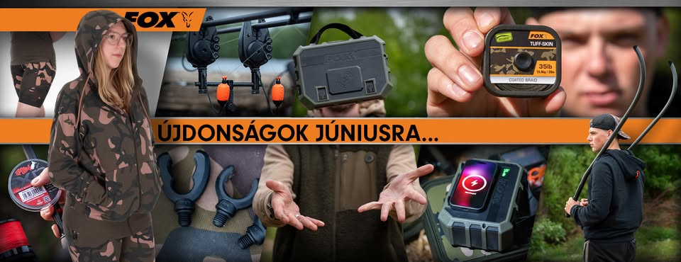 FOX júniusi újdonságok – LuckyFishing