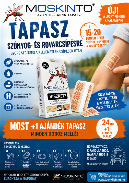 MOSKINTO tapasz szúnyog- és rovarcsípésre