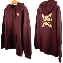 CC Moore Burgundy Hoodie 4XL