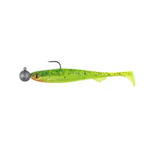 Fox Rage Bulk Loaded Slick Shad 13cm UV Lemon Tiger 4/0 15g