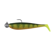 Fox Rage Bulk Loaded Zander Pro Shad 12cm UV Natural Perch 4/0 50g