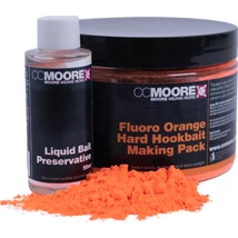 CC Moore Fluoro Orange Hard Hookbait Making Pack