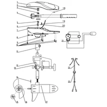 Rhino VX24–28–34–44–54 Depth Collar Assy – Mélységszabályozó alkatrész