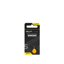 Avid Carp Outline Tungsten Sinkers Large Ütköző 18db