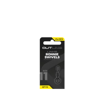 Avid Carp Outline Ronnie Swivels 11 Forgókapocs 10db