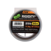 Fox Edges™ Rigidity® - Trans Khaki Merev Előkezsinór 25lb 0.53mm
