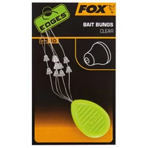 Fox Edges™ Bait Bungs Clear csalistopper hajszálelőkére