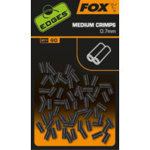 Fox EDGES™ Crimps Medium krimpelő hüvely Közepes 0,7mm