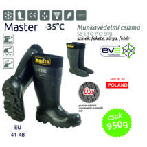 Camminare – MASTER EVA munkavédelmi csizma FEKETE (-35°C) Méret: 44