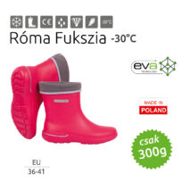 Camminare – Róma női EVA csizma Fukszia (-30°C) Méret: 36/37
