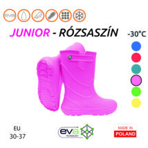 Camminare – Junior EVA gyerekcsizma RÓZSASZÍN (-30°C) Méret: 32-33