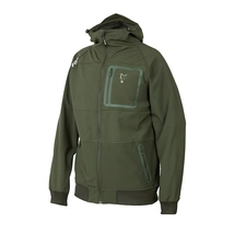 FOX collection kabát zöld/ ezüst Green / Silver Shell hoodie - M