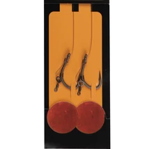 Fox EDGES™ Curve Short Fluoro D-Rigs Előkötött Bojlis Horog 4 20lb 2pcs