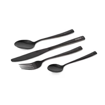 Fox Cookware Black Stainless Cutlery Set – Evőeszközkészlet