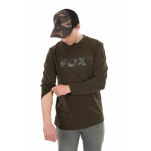 FOX Long Sleeve Khaki/Camo T-Shirt HOSSZÚ UJJÚ PÓLÓ - XL