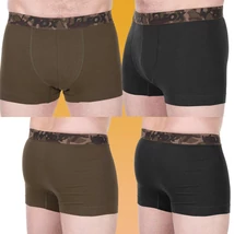 FOX Boxeralsó szett – 2db (khaki/fekete) – L