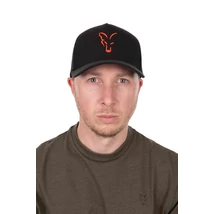 Fox Collection Trucker Cap - Black/Orange - Baseball Sapka