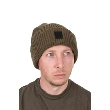 Fox Olive Merino Blend Beanie Hat Téli Sapka