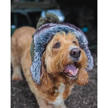 Fox Trapper Hat – Green Meleg téli Sapka