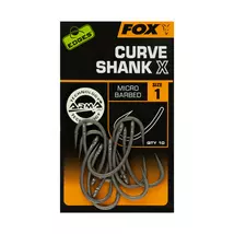 Fox Edges™ Curve Shank X Bojlis Horog 2# 10Db