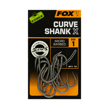 Fox Edges™ Curve Shank X Bojlis Horog 4# 10Db