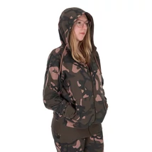 Fox Womens Camo Zipped Hoodie Női Cipzáras Kapucnis Pulóver - M 12-14