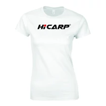 HiCARP - LOGO T-SHIRT WOMAN WHITE L - Női fehér póló