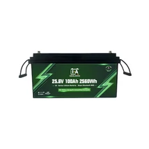 Idealakku (LiFePO4) 25.6V 100Ah/2560Wh akkumulátor – Bluetooth, BMS védelemmel