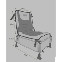 Korum Progress Ruckchair Standard Horgászszék 48×50cm
