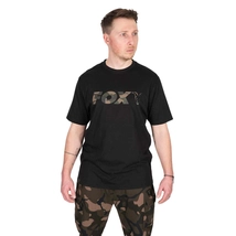 FOX Black/Camo Logo T-Póló - 3XL