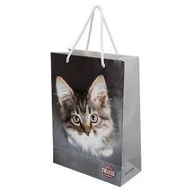 KT24:Trixie Junior Paper Bag - papírtáska (macska motívummal) 23x31x10cm
