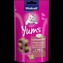 Vitakraft Cat Yums Snack - puha jutalomfalat (májjal) macskák részére (40g)