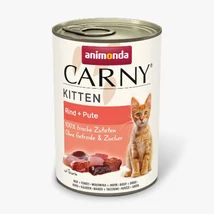 Animonda Carny Kitten beef, turkey - konzerv (marha,pulyka) kölyök macskák részére (400g)