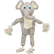 Trixie elefánt kötéllel, szövetből, 42cm