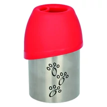 Trixie Bottle with Bowl - itató palack (fém) utazáshoz (300ml)