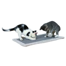 Trixie  Scratching Mat - kaparószőnyeg (világos szürke/sötétszürke) macskák résére (55x35cm)