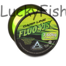 Kép 1/2 - ANACONDA Fluovis Green Carp Line monofil zsinór zöld / 0,33mm / 1200m / 8,75kg