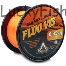 Kép 1/2 - ANACONDA Fluovis Orange Carp Line monofil zsinór narancssárga / 0,28mm / 1200m / 6,35kg