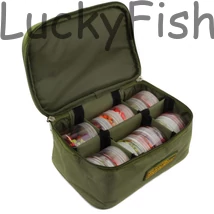 Carp Academy Csalitartó táska 6 rekesszel 23x16x10cm