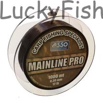 Kép 1/2 - ASSO CARP MAINLINE PRO 1000M 0,35 BARNA 10,3KG