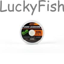 FOX EDGES™ Camo Leadcore fonott előtét zsinór 50lb x25m FOX EDGES™ Camo Leadcore fonott előtét zsinór 50lb x25m