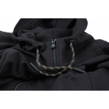 Kép 3/5 - Fox Collection Black / Orange Lightweight hoodie Magasított nyakú Fekete/Narancs kapucnis pulóver - XXL