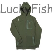 Kép 8/9 - FOX collection kabát zöld/ ezüst Green / Silver Shell hoodie - M