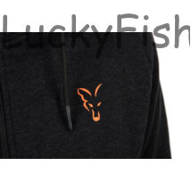 Kép 10/10 - Fox Collection LW Hoody Kapucnis Pulóver - Black&Orange - S