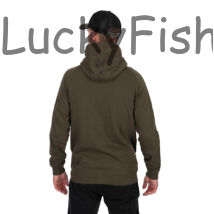 Kép 6/11 - Fox Collection LW Hoody Kapucnis Pulóver - Green&Black - L