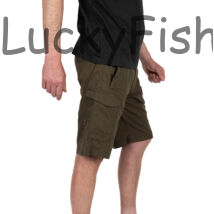 Kép 3/8 - Fox Collection LW Cargo Shorts Rövidnadrág  - Green&Black - XL