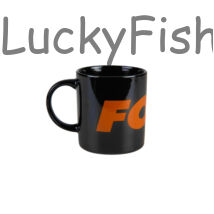 Kép 1/2 - Fox Black and Orange Logo Ceramic Mug Bögre