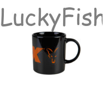 Kép 2/2 - Fox Black and Orange Logo Ceramic Mug Bögre