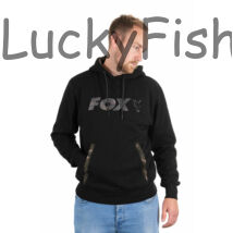 Kép 2/4 - Fox Black/Camo Hoody Kapucnis Pulóver XL