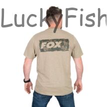 Kép 3/6 - Fox Limited LW Khaki Large Print T Póló - L